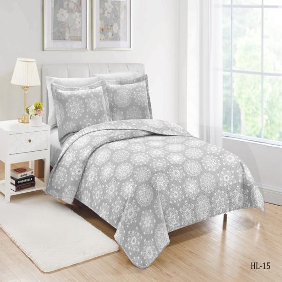 Conjunto de colcha estampado 2023 Paisley King Size