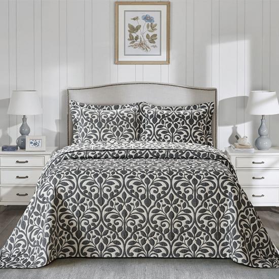 Conjunto de roupa de cama cxmicrotex Jacquard Weave 3PC